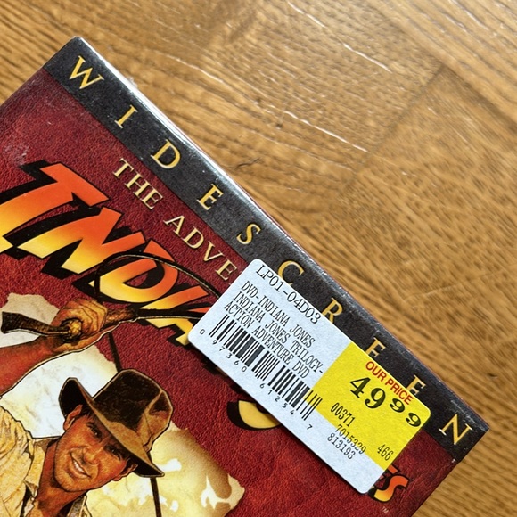 NWT The Adventures of Indiana Jones Complete Widescreen 4 DVD Movie Collection - Picture 4 of 10